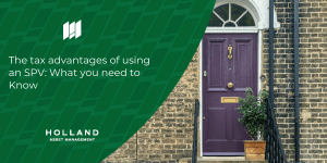What are the primary tax advantages of using an SPV for buy-to-let property investment in the UK?