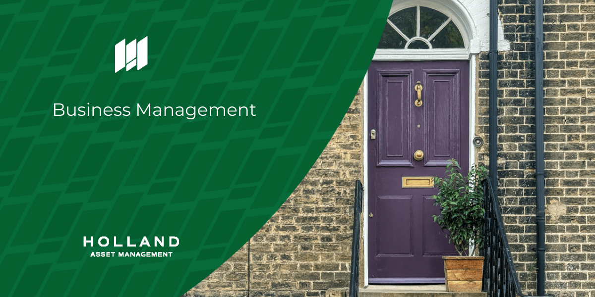 business management in property investment